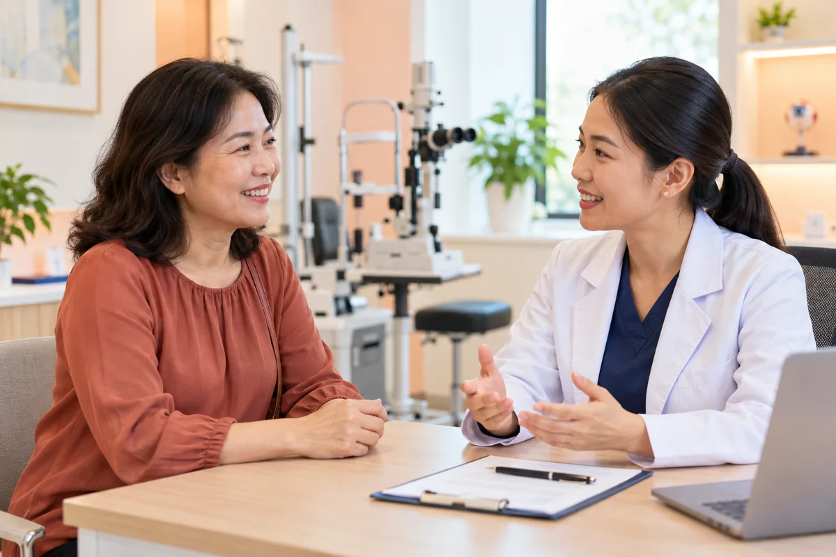 Ảnh minh họa AI cho dịch vụ Khám mắt tổng quát